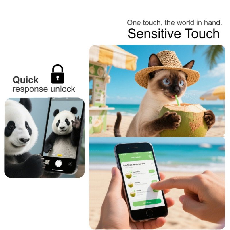 Skärmskydd I Härdat Glas För Oneplus 15r (kompatibel Med Fingeravtryckslåsning)