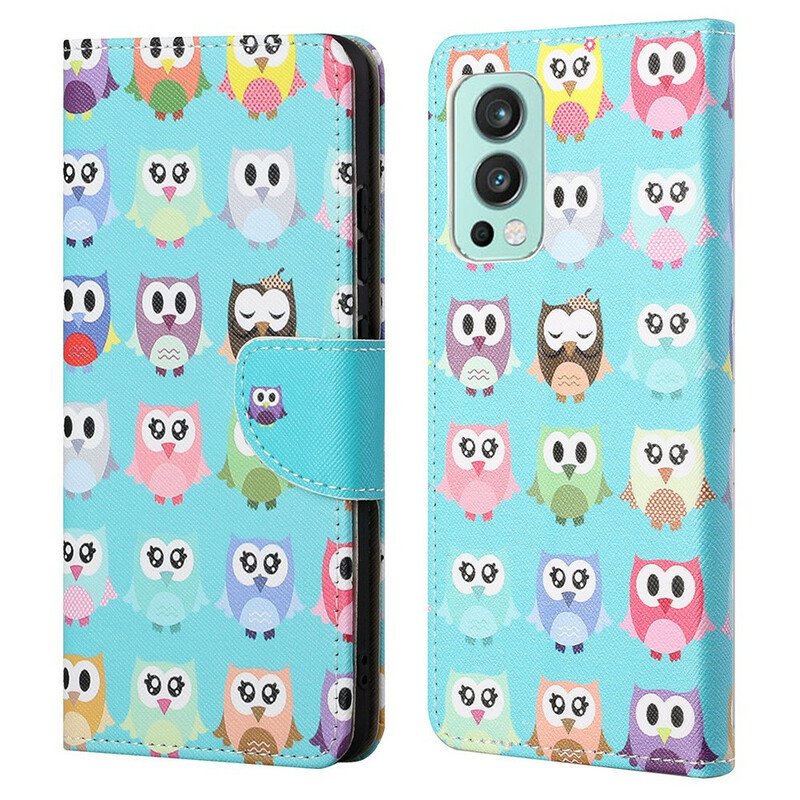 Fodral OnePlus Nord 2 5G Flera Ugglor