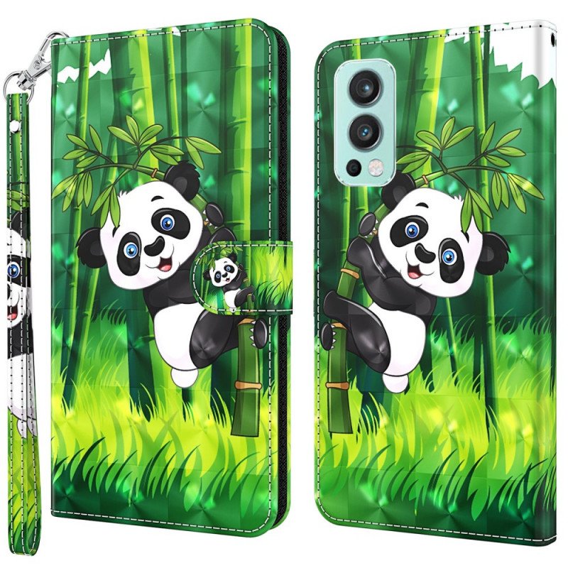 Fodral OnePlus Nord 2 5G Panda Och Bambu
