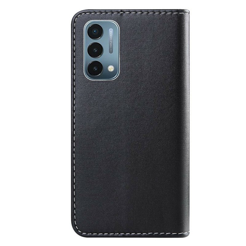 Läderfodral OnePlus Nord 2 5G Trefärgad Lädereffekt