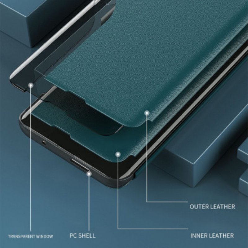 Skal OnePlus Nord 2 5G Texturerat Konstläder