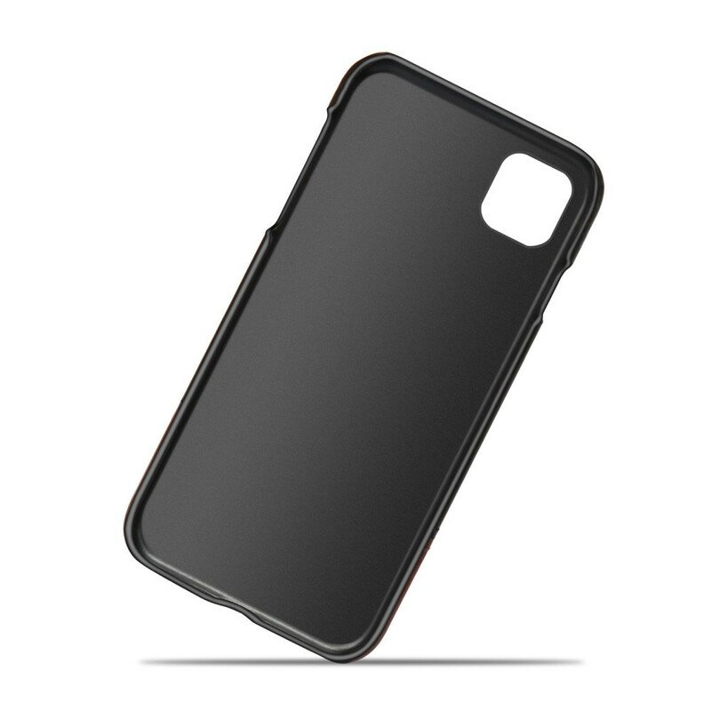 Mobilskal iPhone 11 Pro Ksq Tvåfärgad Lädereffekt