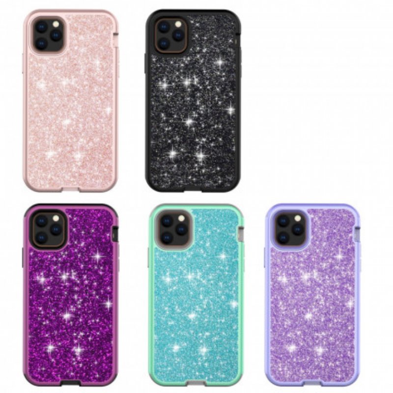 Skal iPhone 11 Pro Glitter Hybrid