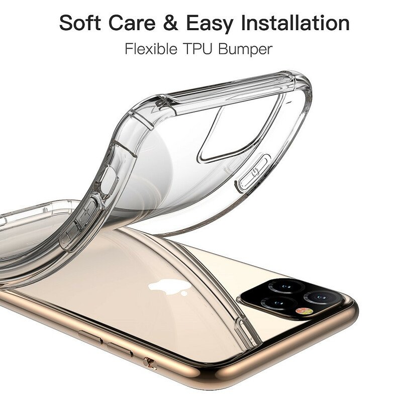 Skal iPhone 11 Pro Transparent Leeu-design