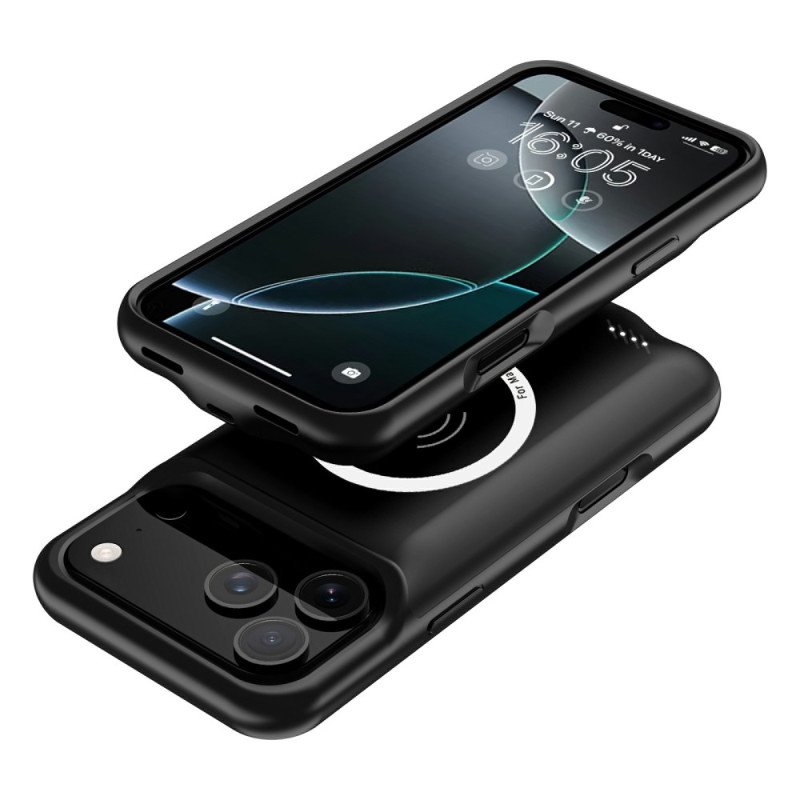 6000mah Powerbankskal För iPhone 17 Pro Max Med Magsafe