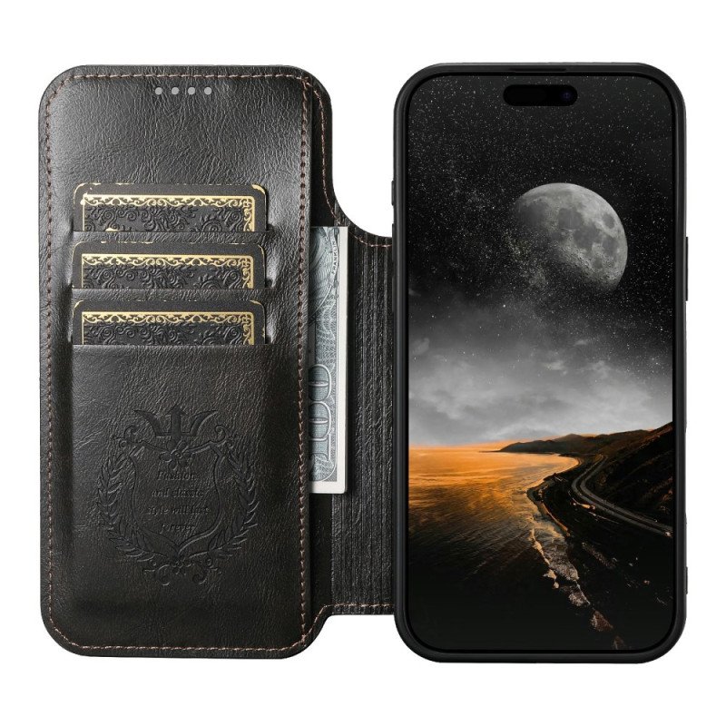 Folio-fodral För iPhone 17 Pro Max Magsafe-kompatibel