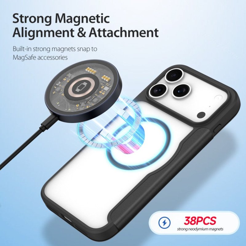 Folio-fodral iPhone 17 Pro Max Magsafe-kompatibel Skin X Pro Series Dux Ducis