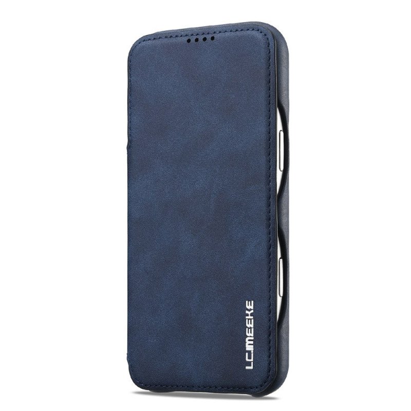 Folio-fodral iPhone 17 Pro Max Telefonfodral Lc.imeeke-skal Med Mockaeffekt