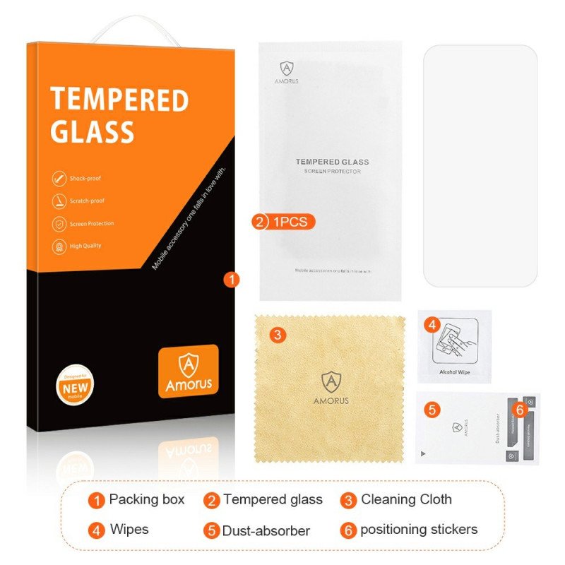 Skärmskydd I Härdat Glas För iPhone 17 Pro Max