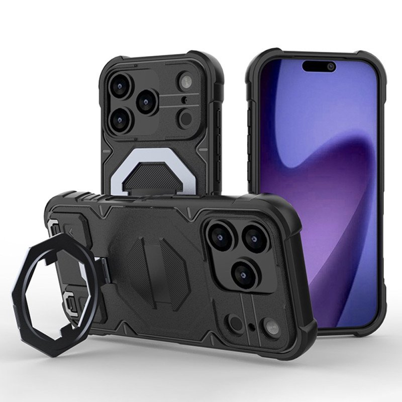 Skal För iPhone 17 Pro Max Magsafe-kompatibel Med Fäste Och Handledsrem