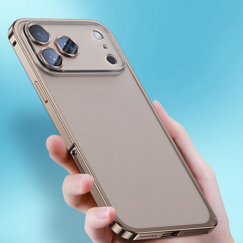 Skal För iPhone 17 Pro Max Metallram
