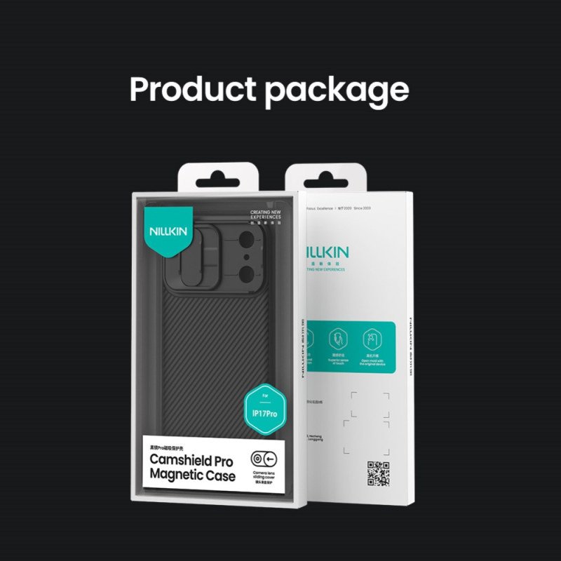 Skal iPhone 17 Pro Max Camshield Pro-kameraskydd Nillkin