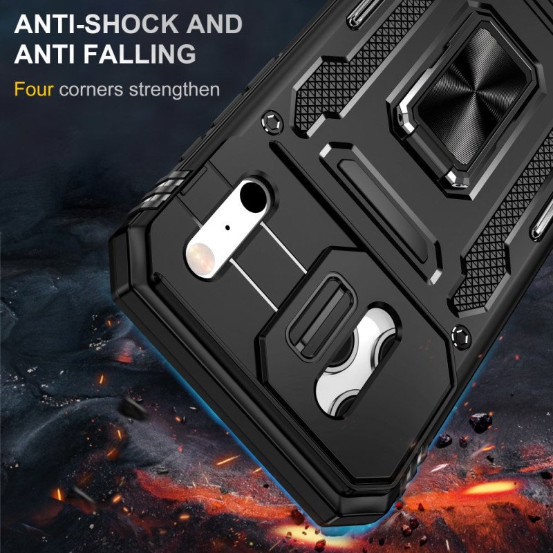 Skal iPhone 17 Pro Max Linshållare Och Skydd I Metalleffekt