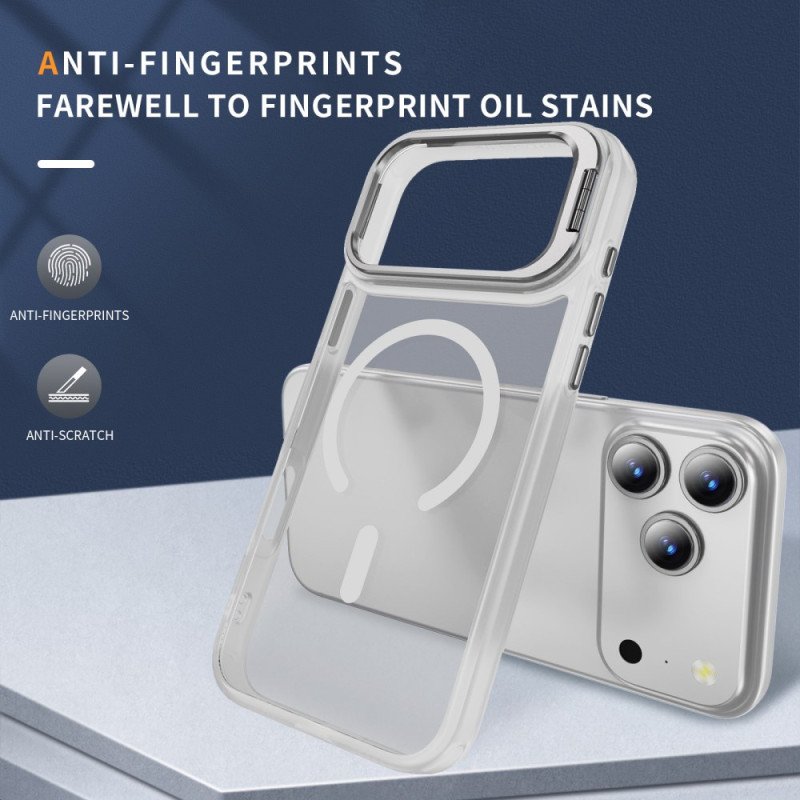 Skal iPhone 17 Pro Max Magnetisk Med Frostat Objektivfäste