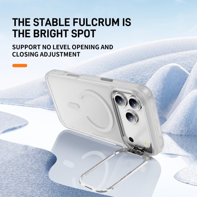 Skal iPhone 17 Pro Max Magnetisk Med Frostat Objektivfäste