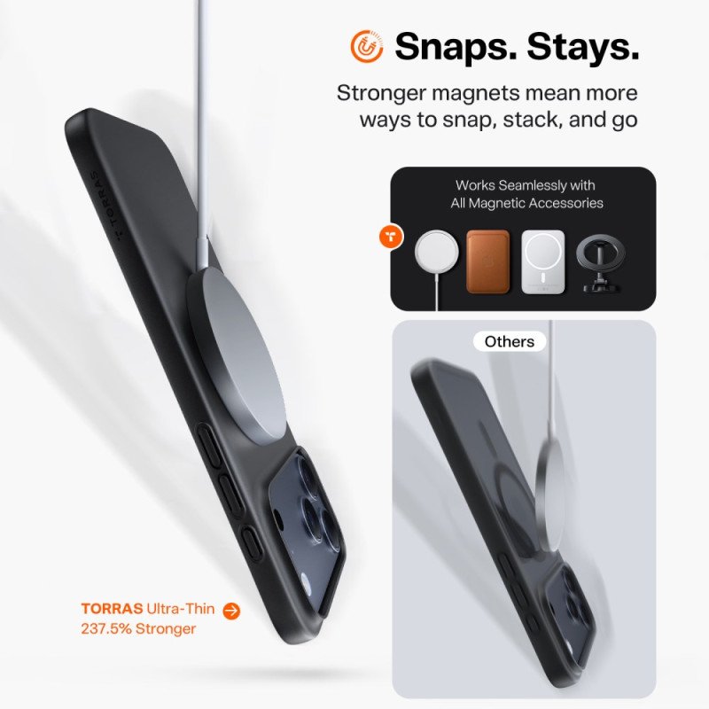 Skal iPhone 17 Pro Max Magsafe Premium-kompatibel