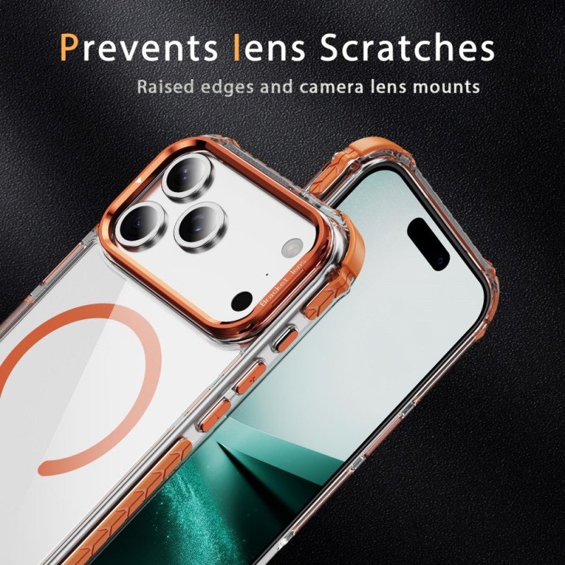 Skal iPhone 17 Pro Max Telefonfodral Magsafe-kompatibel Färgad