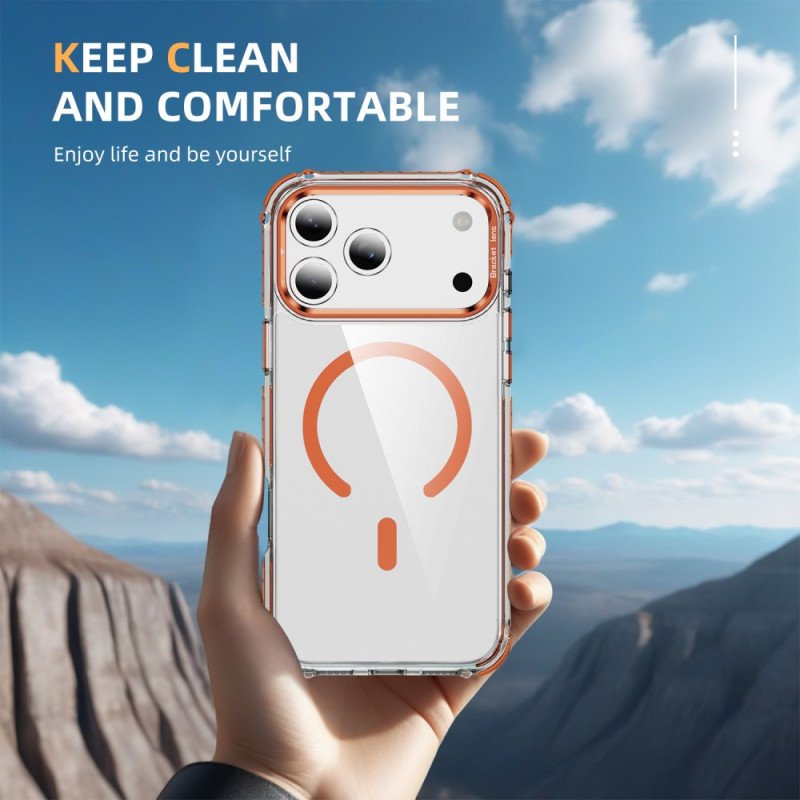 Skal iPhone 17 Pro Max Telefonfodral Magsafe-kompatibel Färgad