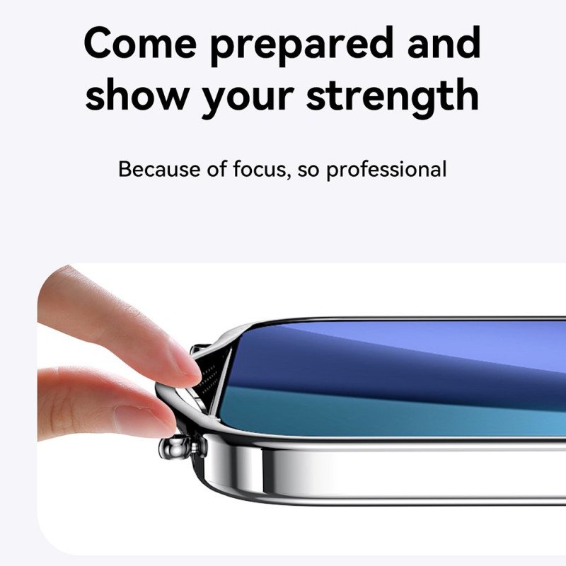 Skal iPhone 17 Pro Max Telefonfodral Transparent Med Snodd