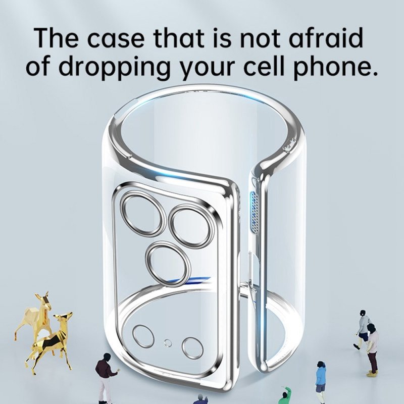 Skal iPhone 17 Pro Max Ultratunt Genomskinligt