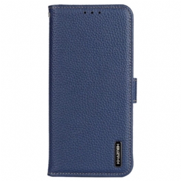 Folio-fodral Poco X4 GT Khazneh Lychee Läder