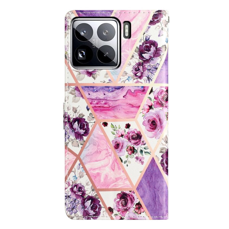 Fodral För Xiaomi 15 Pro Lila Marmor