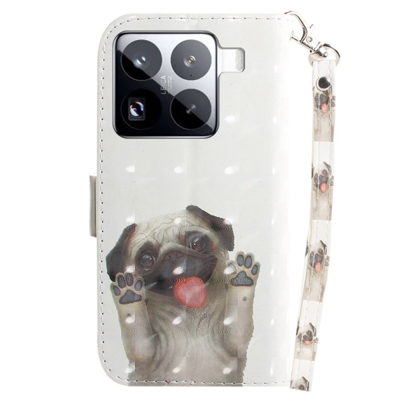 Fodral För Xiaomi 15 Pro Mopsmönsterrem