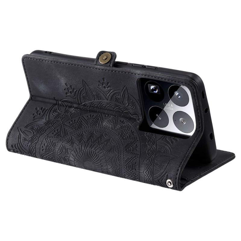 Fodral För Xiaomi 15 Pro Rem Med Totemmönster