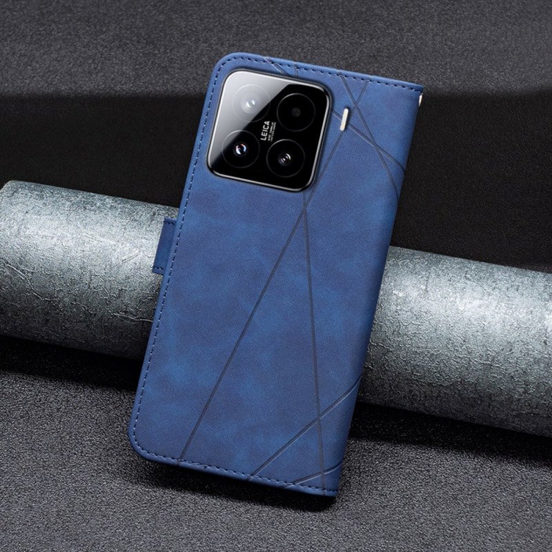 Fodral Xiaomi 15 Pro Binfen Färg Geometri