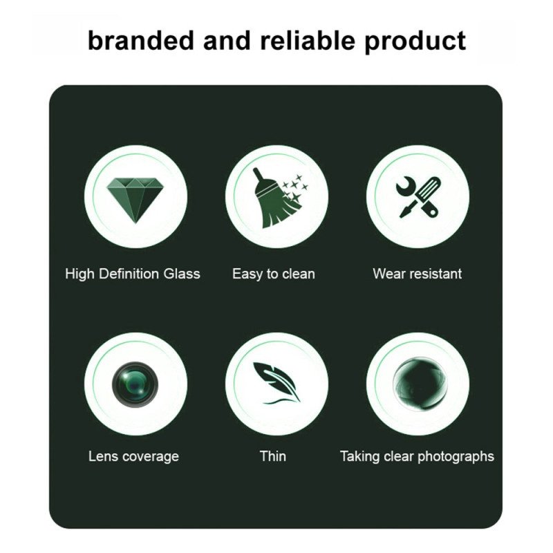 Linsskydd I Härdat Glas För Xiaomi 15 Pro Med Självjusterande Ram