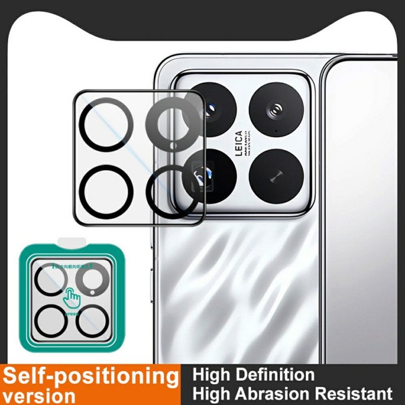 Linsskydd I Härdat Glas För Xiaomi 15 Pro Självpositionerande Ram