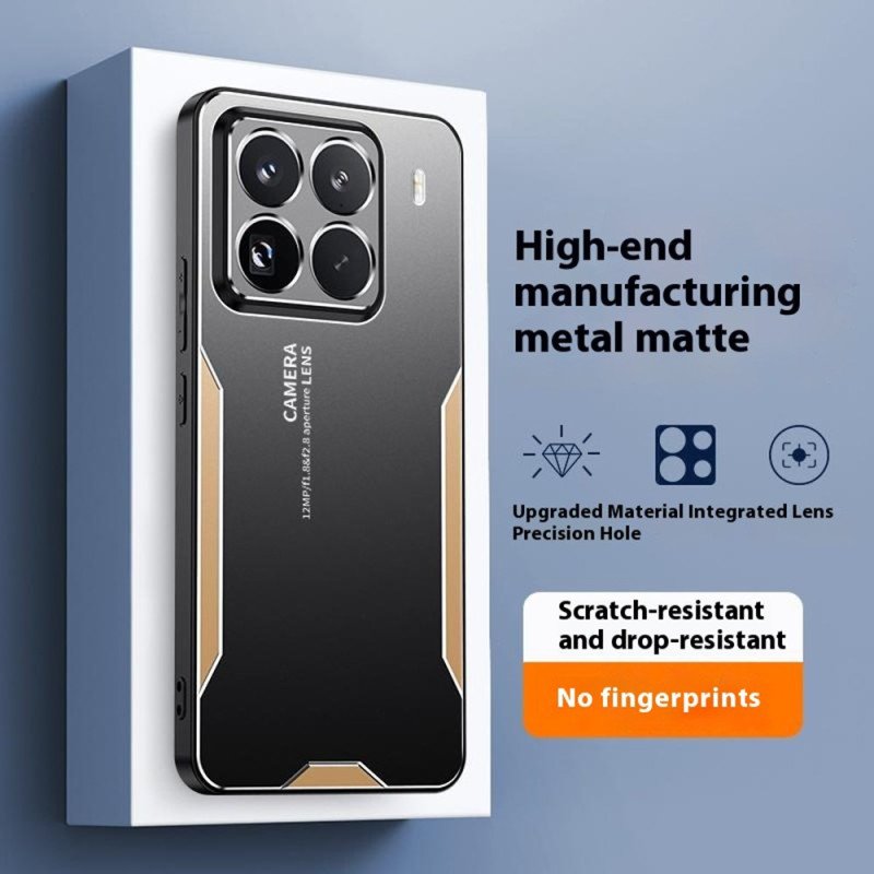 Skal För Xiaomi 15 Pro Metalleffekt