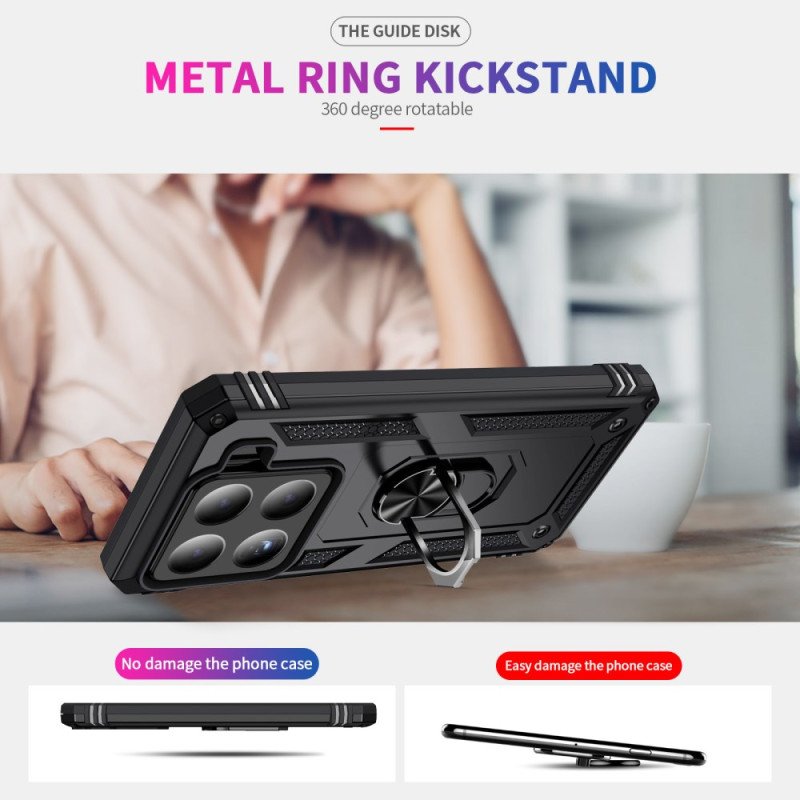 Skal För Xiaomi 15 Pro Ultrabeständigt Roterande Stativ