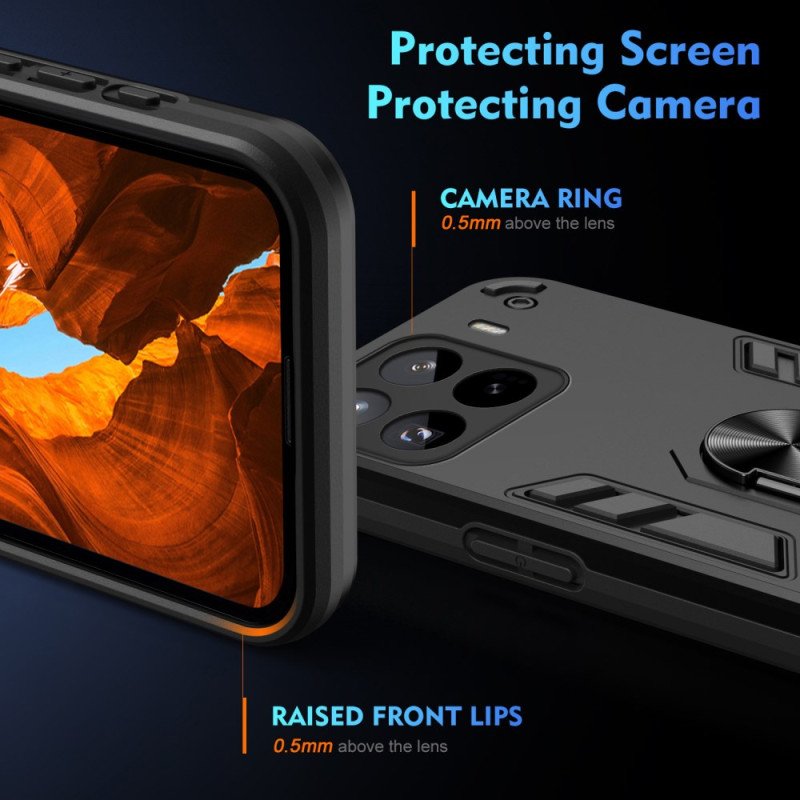 Skal Xiaomi 15 Pro Stötsäker Ringhållare