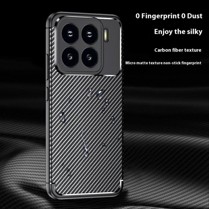 Skal Xiaomi 15 Pro Telefonfodral Flexibel Kolfiber