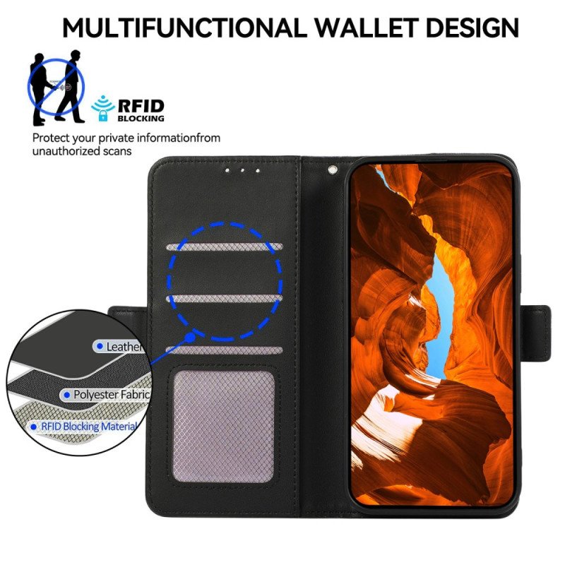 Fodral Poco X7 5g Abeek Rfid-plånbok