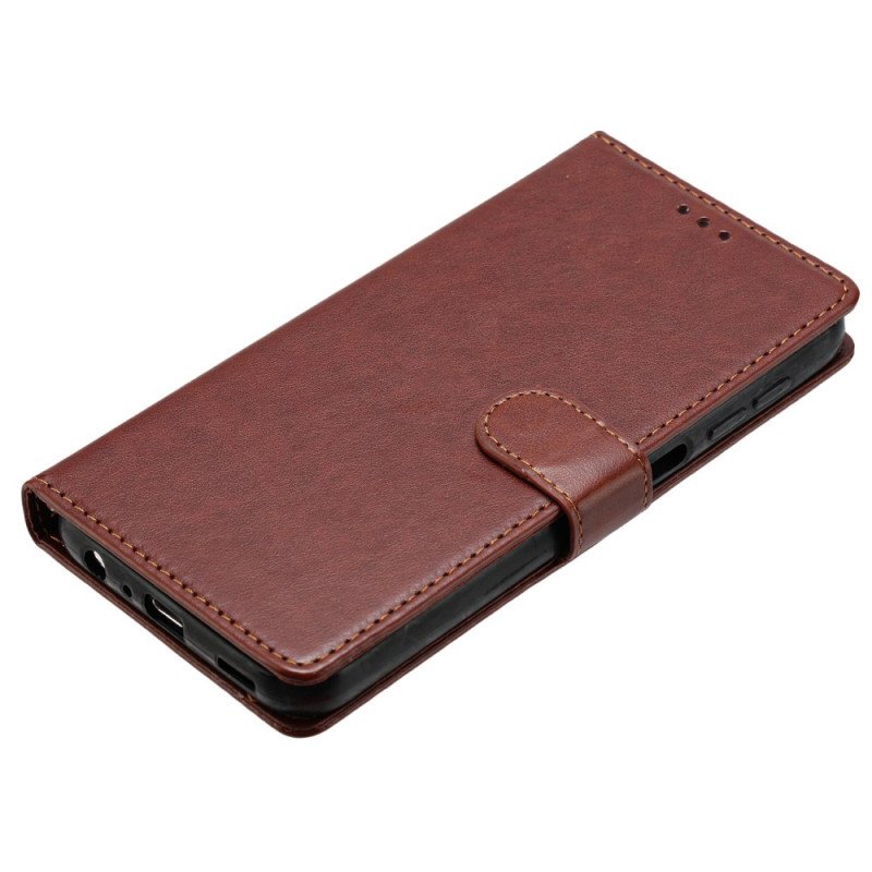 Fodral Poco X7 5g Enkelt Konstläder Med Rem