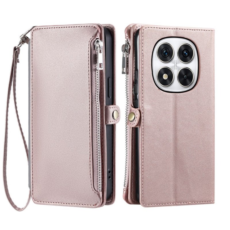 Fodral Poco X7 5g Plånbok Och Rem