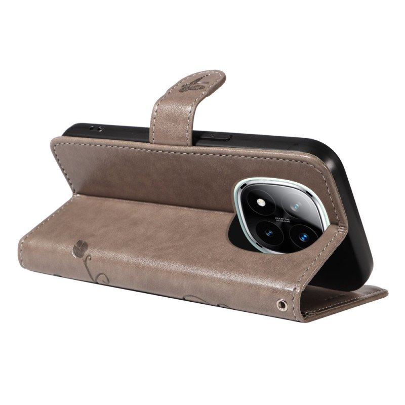 Läderfodral Poco X7 5g Telefonfodral Botanisk