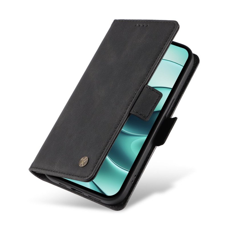 Läderfodral Poco X7 5g Telefonfodral Ykatu Mockaeffekt