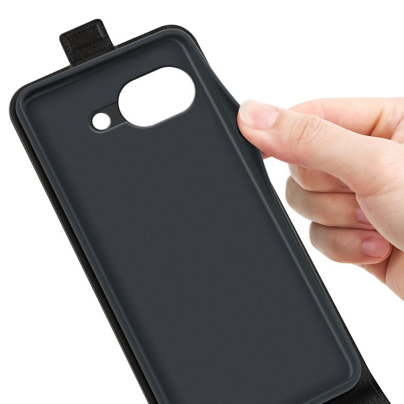 Fodral För Google Pixel 10a Vertikalt Fällbart Fodral