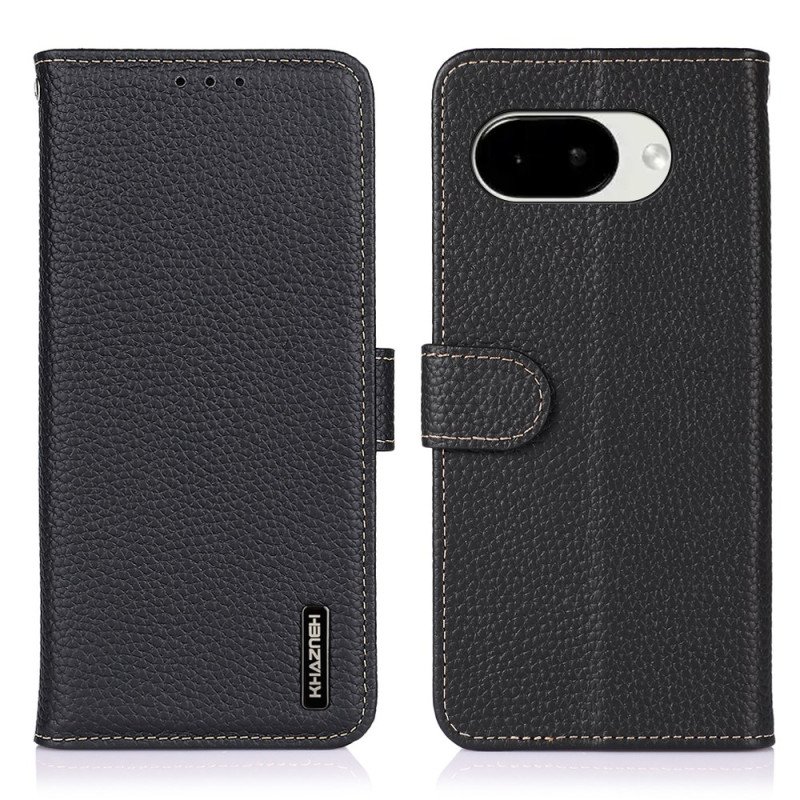 Fodral Google Pixel 10a Litchi Läder Khazneh