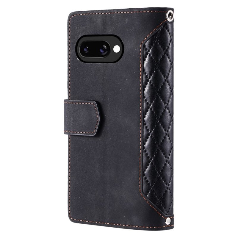 Fodral Google Pixel 10a Quiltad Vintage