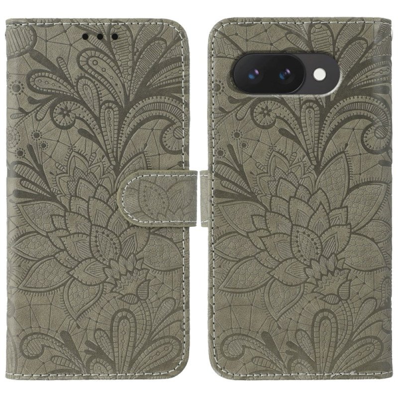 Fodral Google Pixel 10a Spets Blommor