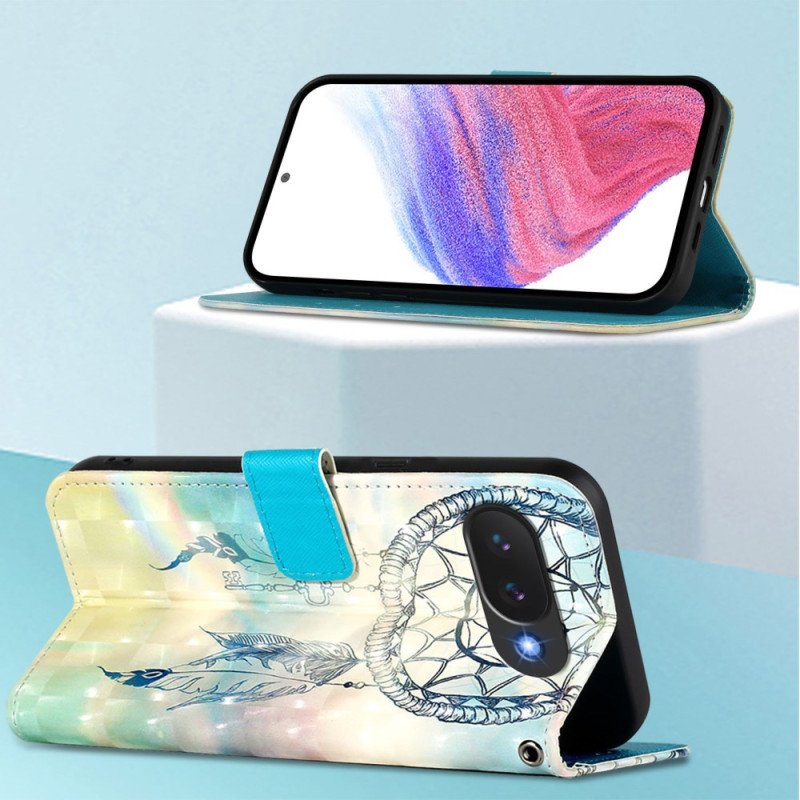 Läderfodral Google Pixel 10a Telefonfodral Drömfångare