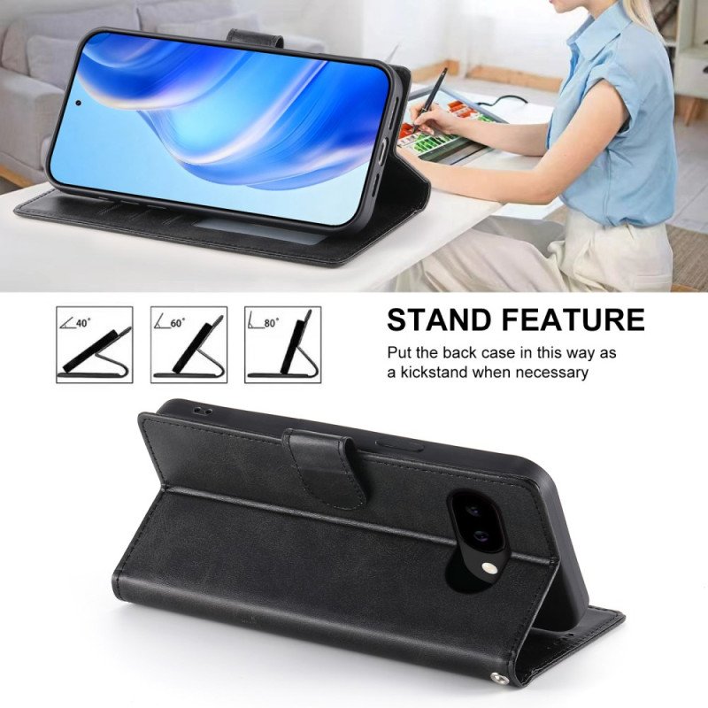 Läderfodral Google Pixel 10a Telefonfodral Texturerat Konstläder