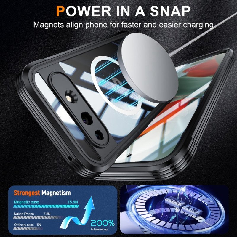 Skal Google Pixel 10a Magnetiskt Skärmskydd Med Härdat Glas