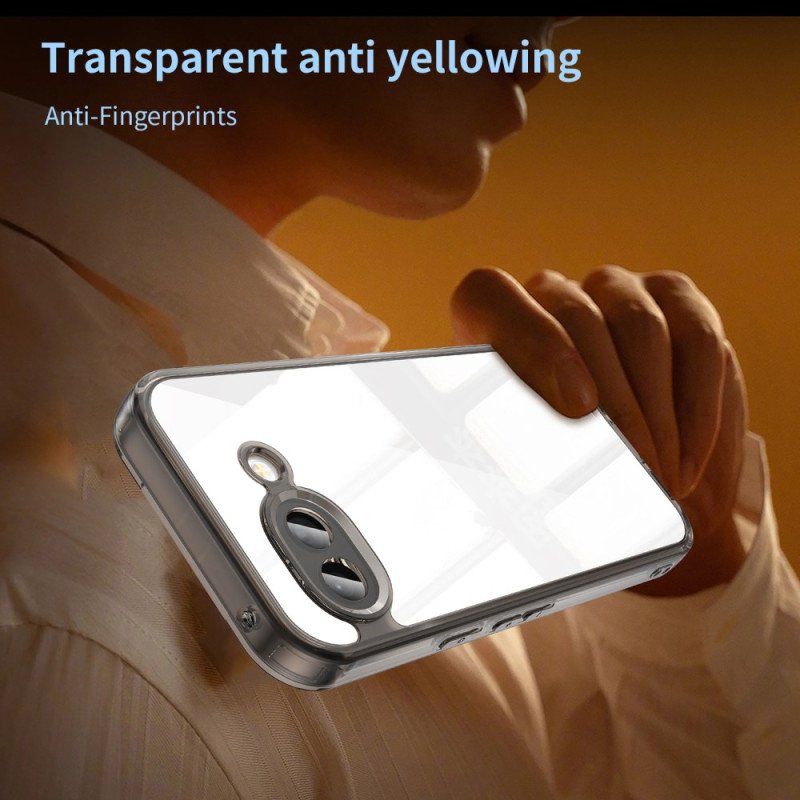 Skal Google Pixel 10a Telefonfodral Metalliska Kanter