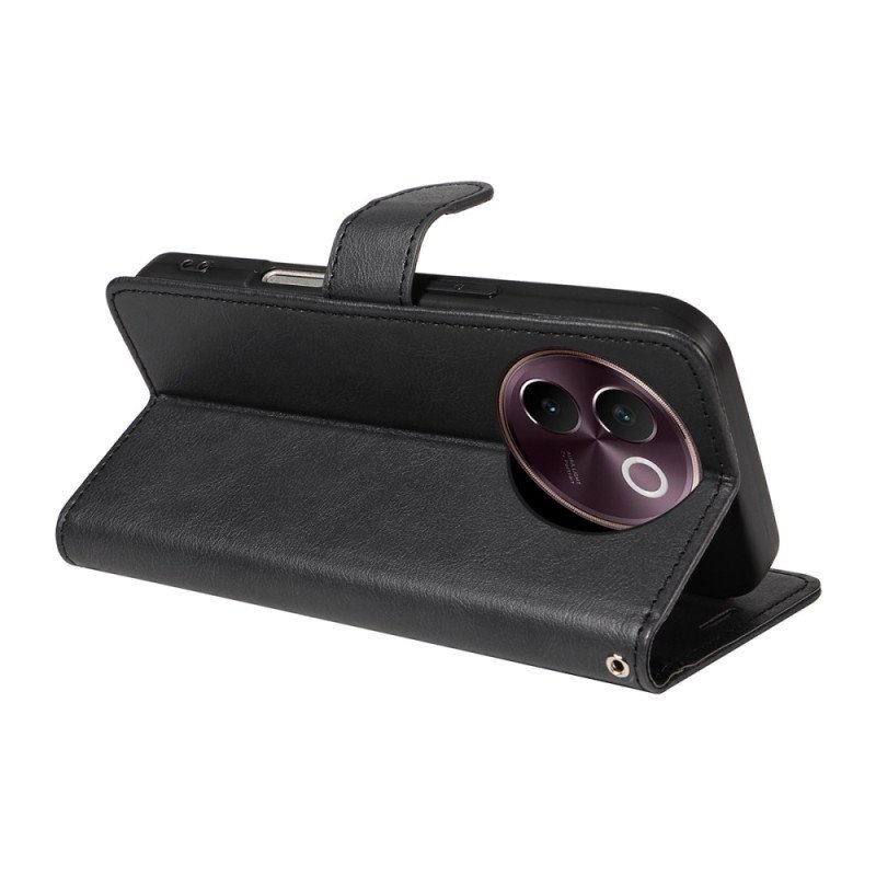 Fodral Vivo V40 Lite 5g Enkel Lädereffekt