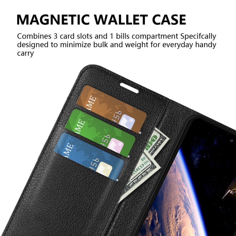 Fodral Vivo V40 Lite 5g Konstläder I Litchi